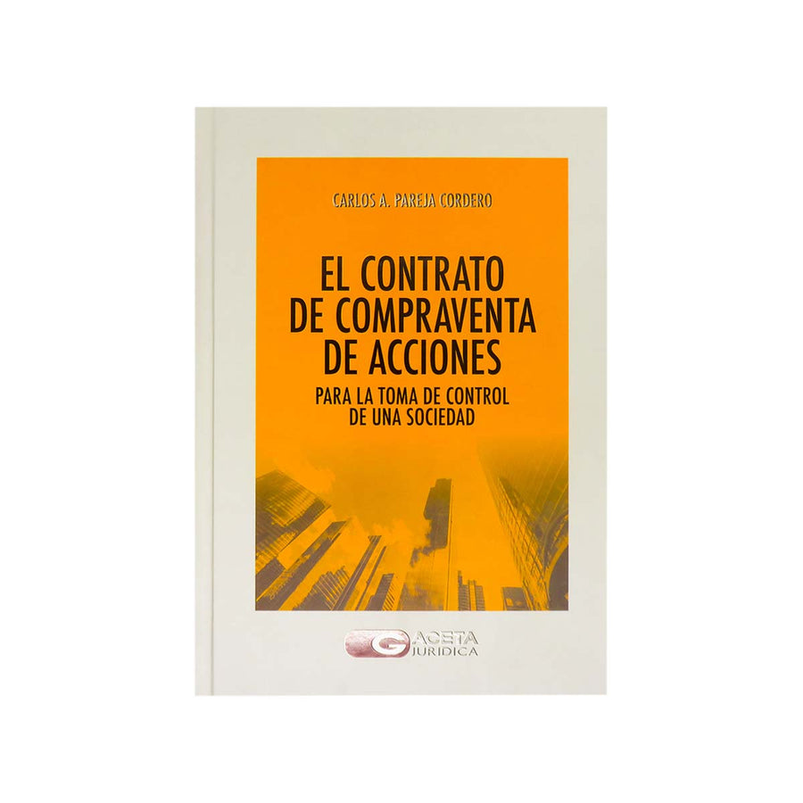 Cubierta del libro El Contrato de Compraventa de Acciones.