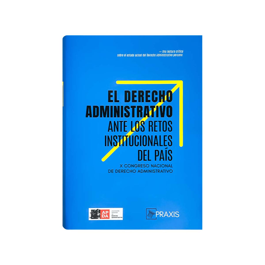 Cubierta del libro El Derecho Administrativo ante los Retos Institucionales del País.