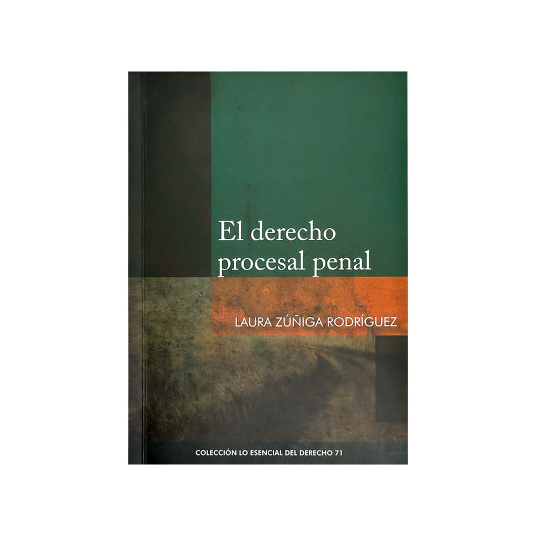 Cubierta del  libro El Derecho Procesal Penal.
