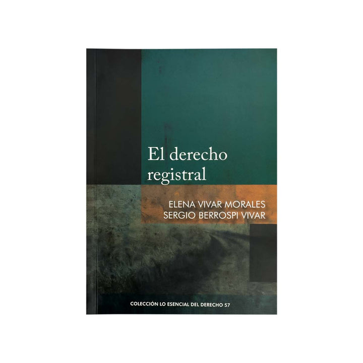 Cubierta del  libro El Derecho Registral.