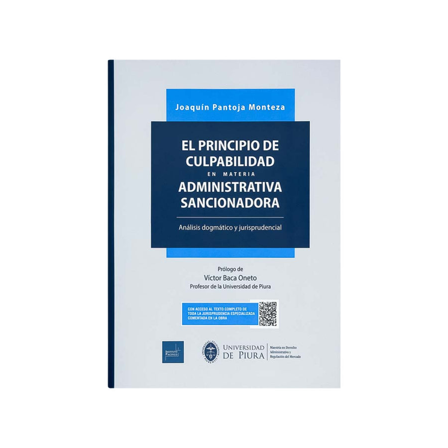 Cubierta del libro El Principio de Culpabilidad en Materia Administrativa Sancionadora.