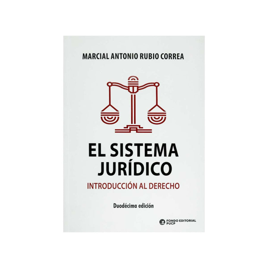 Cubierta del  libro El sistema jurídico: Introducción al derecho.