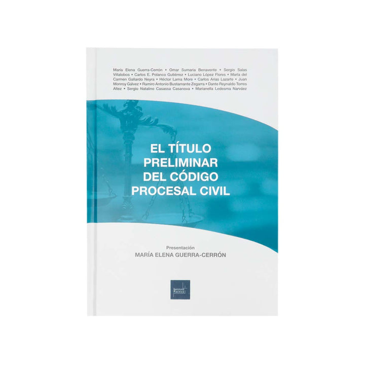 Cubierta del libro El Título Preliminar del Código Procesal Civil.