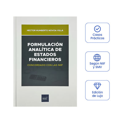 Cubierta del libro Formulación Analítica de Estados Financieros.