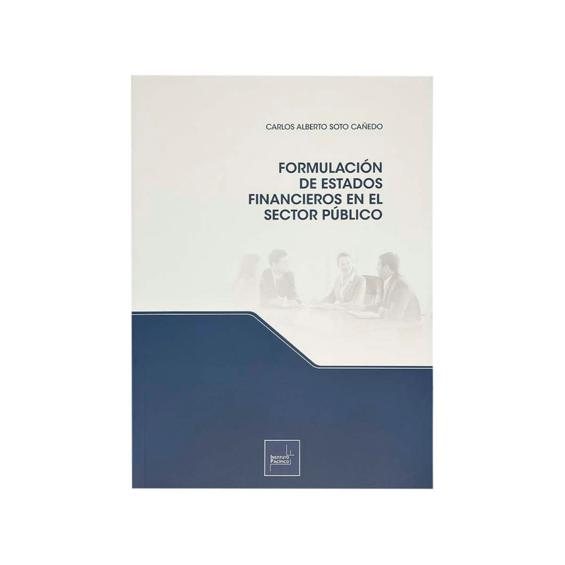 Cubierta del libro Formulación en los Estados Financieros del Sector Público.