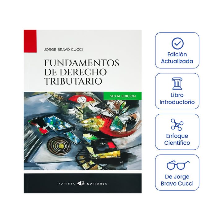 Cubierta del libro Fundamentos de Derecho Tributario.