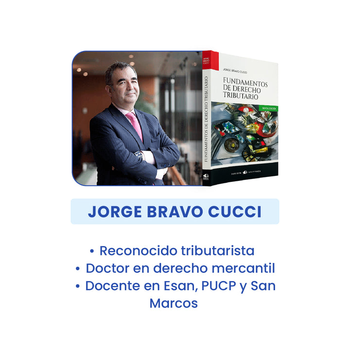 Fundamentos de Derecho Tributario, de Jorge Bravo Cucci (Edición 2025)