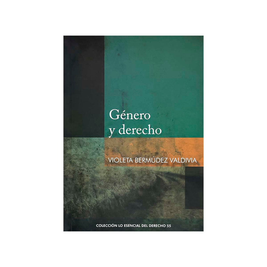 Cubierta del libro Género y Derecho, de Violeta Bermúdez Valdivia.