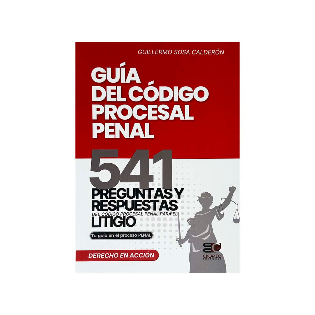 Cubierta del libro Guía del Código Procesal Penal.