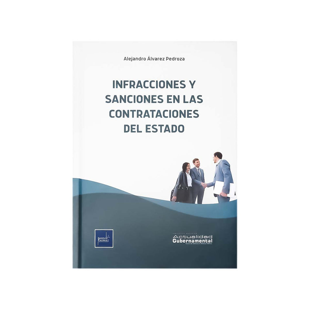 Cubierta del libro Infracciones y Sanciones en las Contrataciones del Estado.