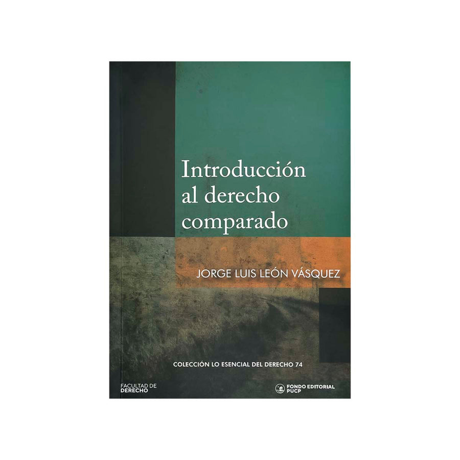 Cubierta del libro Introducción al Derecho Comparado.