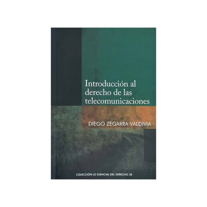 Cubierta del libro Introducción al Derecho de las Telecomunicaciones.