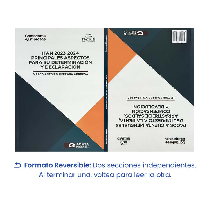 ITAN 2023 - 2024 Principales Aspectos para su Determinación y Declaración / Pagos a Cuenta Mensuales del Impuesto a la Renta, Arrastre de Saldos, Compensación y Devolución