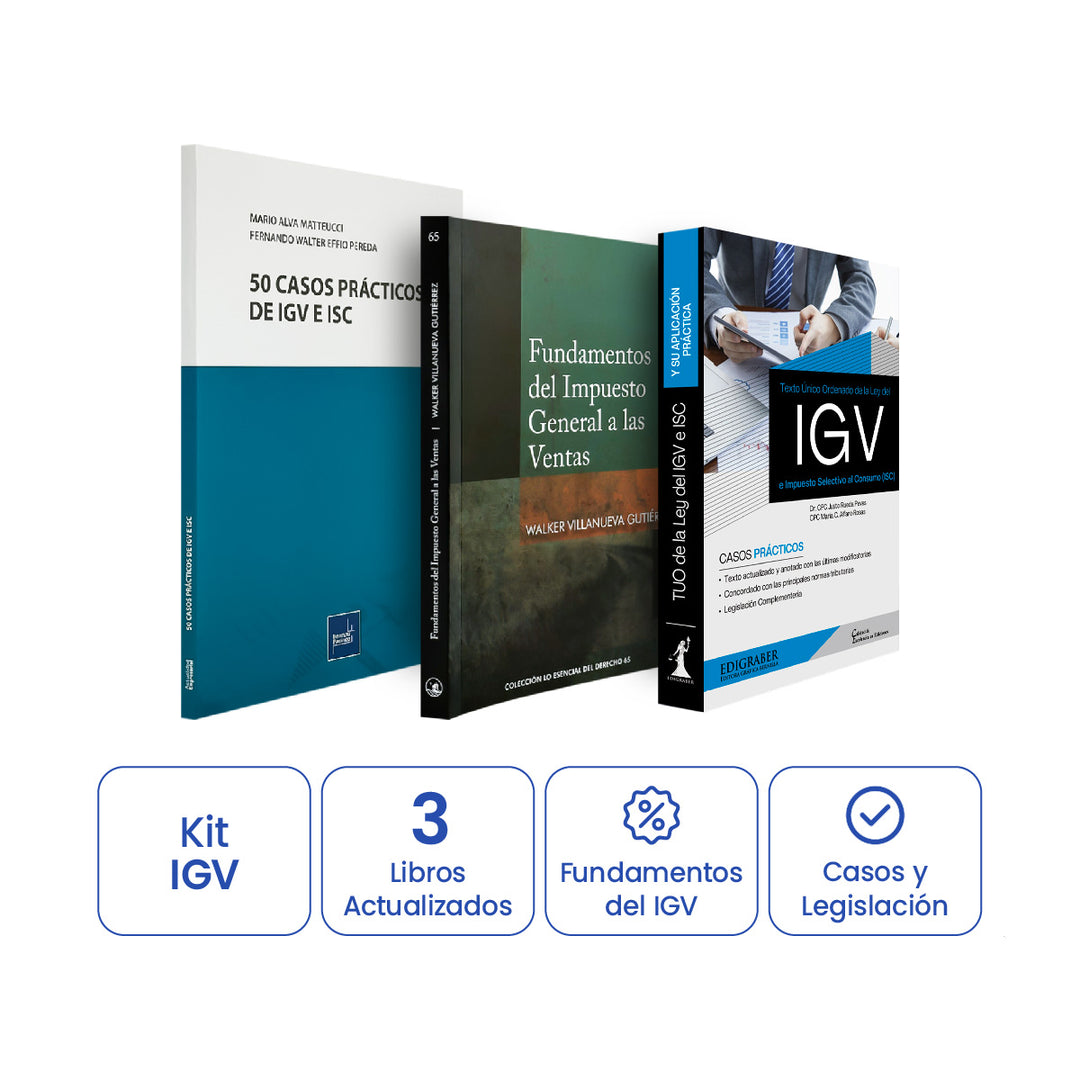 Kit IGV: Fundamentos + Normativa + Casos Prácticos