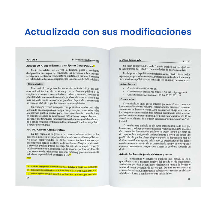 La Constitución Comentada: Artículos con Explicaciones Comprensibles (Edición 2025)