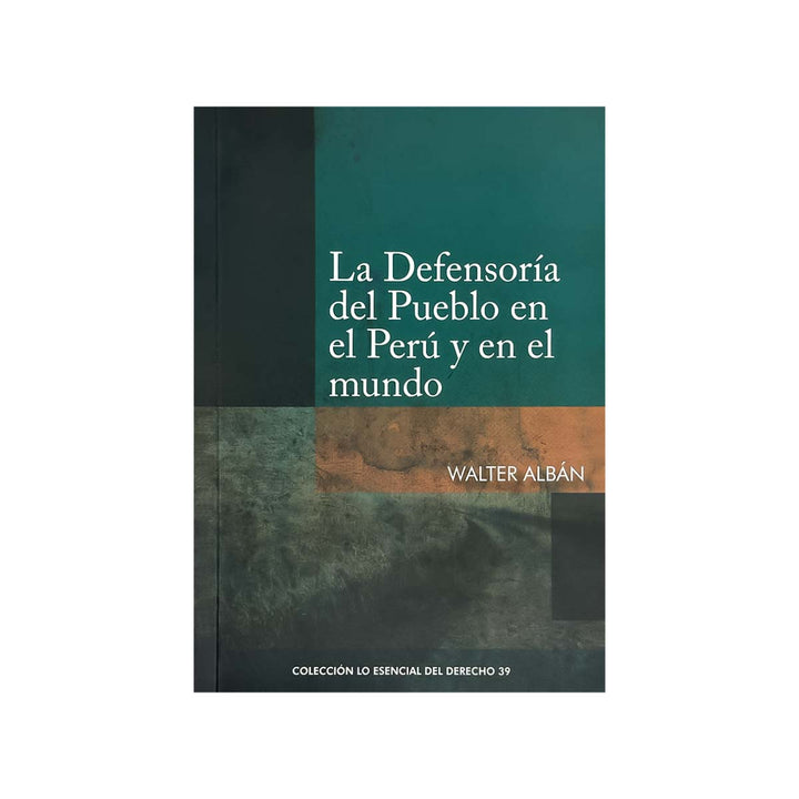 Cubierta del libro La Defensoría del Pueblo en el Perú y en el Mundo.