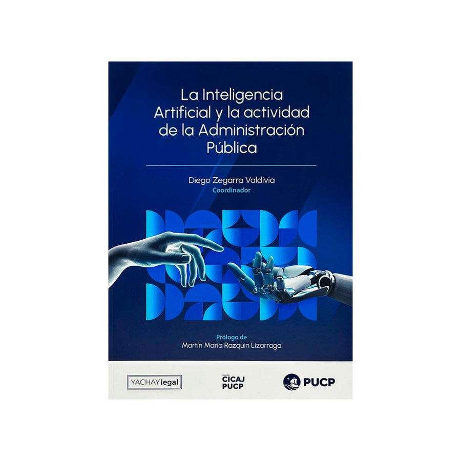 Cubierta del libro La Inteligencia Artificial y la Actividad de la Administración Pública.