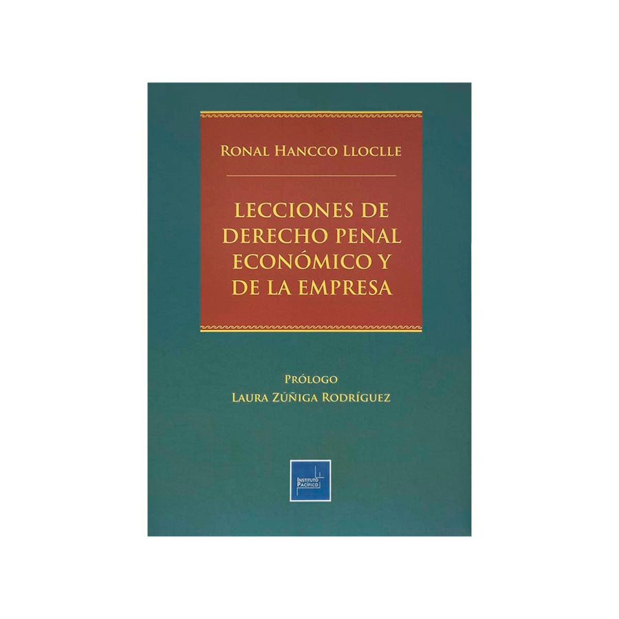 Cubierta del libro Lecciones de Derecho Penal Económico y de la Empresa.