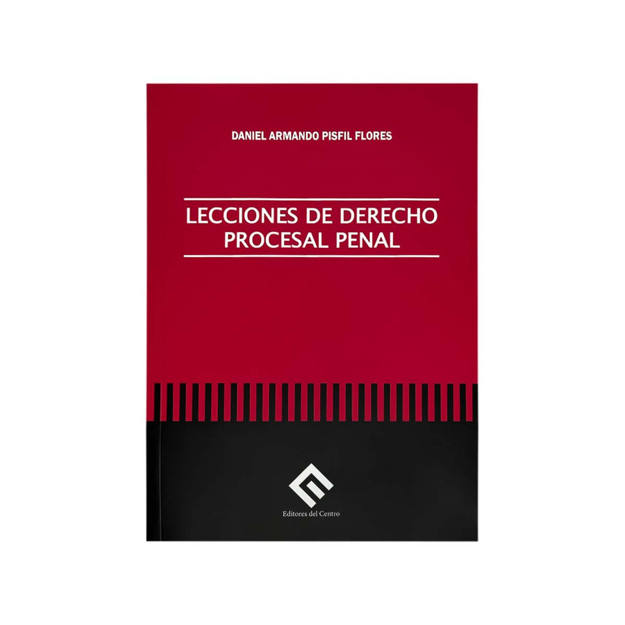 Cubierta del  libro Lecciones de Derecho Procesal Penal.