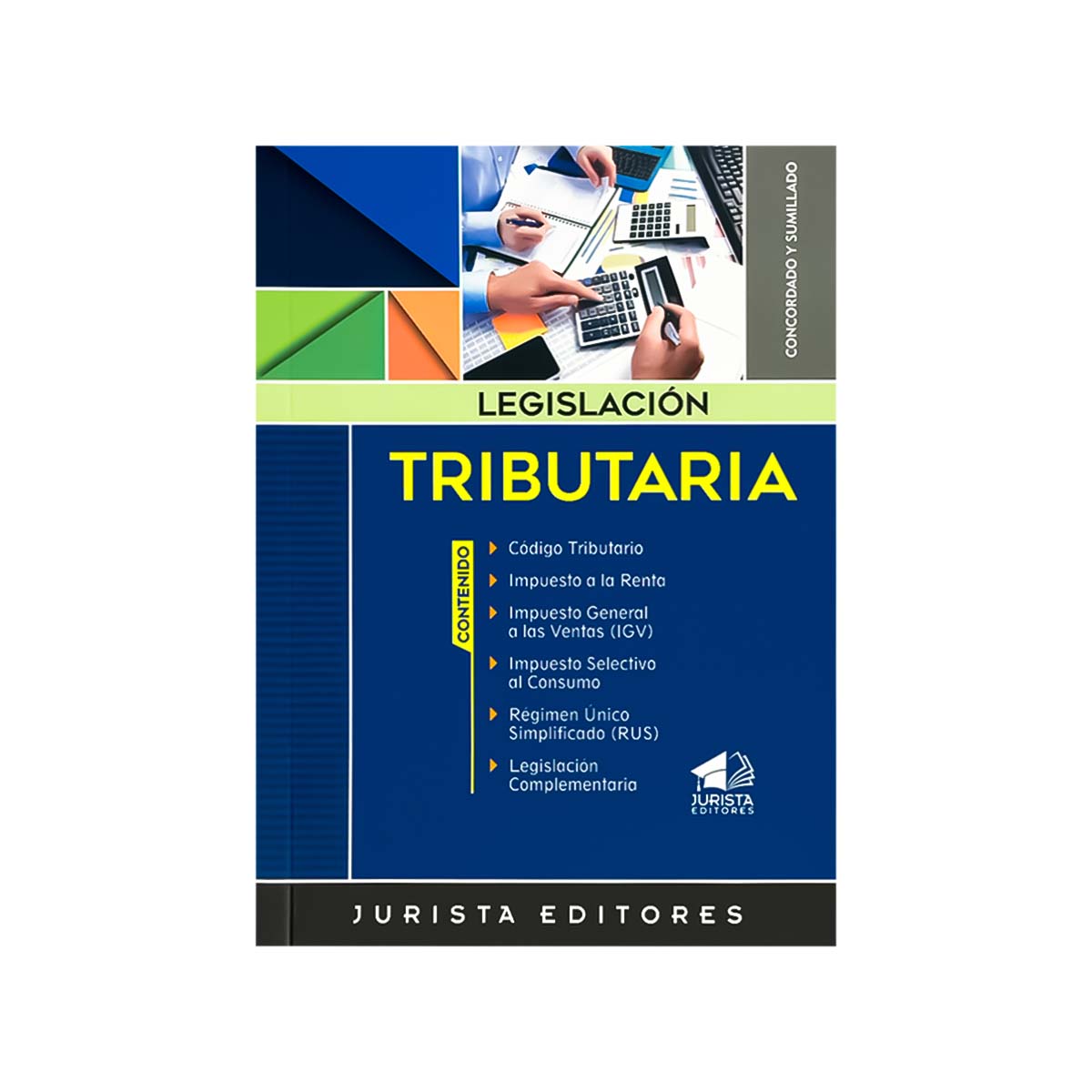 Cubierta del libro Legislación Tributaria.