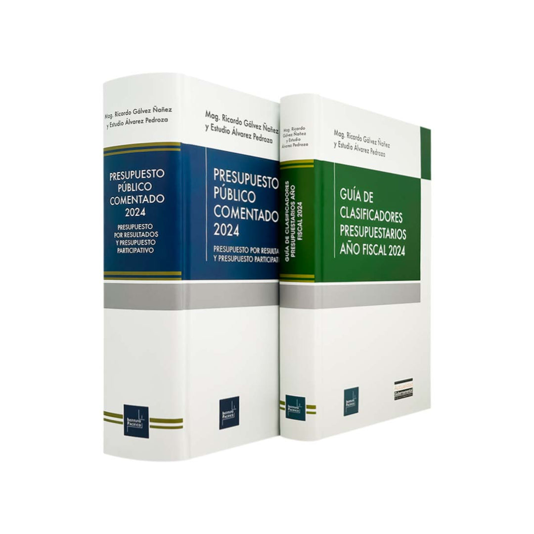 Ley del Presupuesto del Sector Público 2024 Comentado + Guía de Clasificadores Presupuestarios