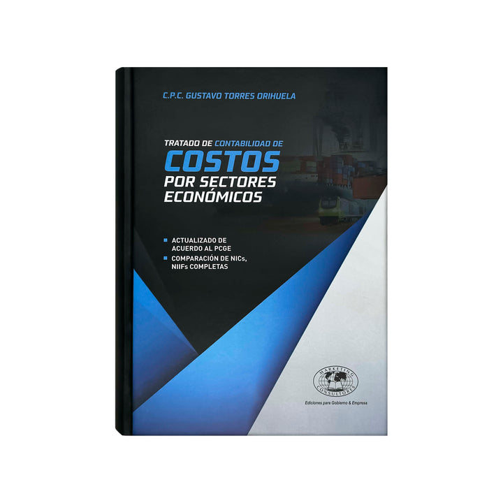 Cubierta del libro Tratado de Contabilidad de Costos por Sectores Económicos.