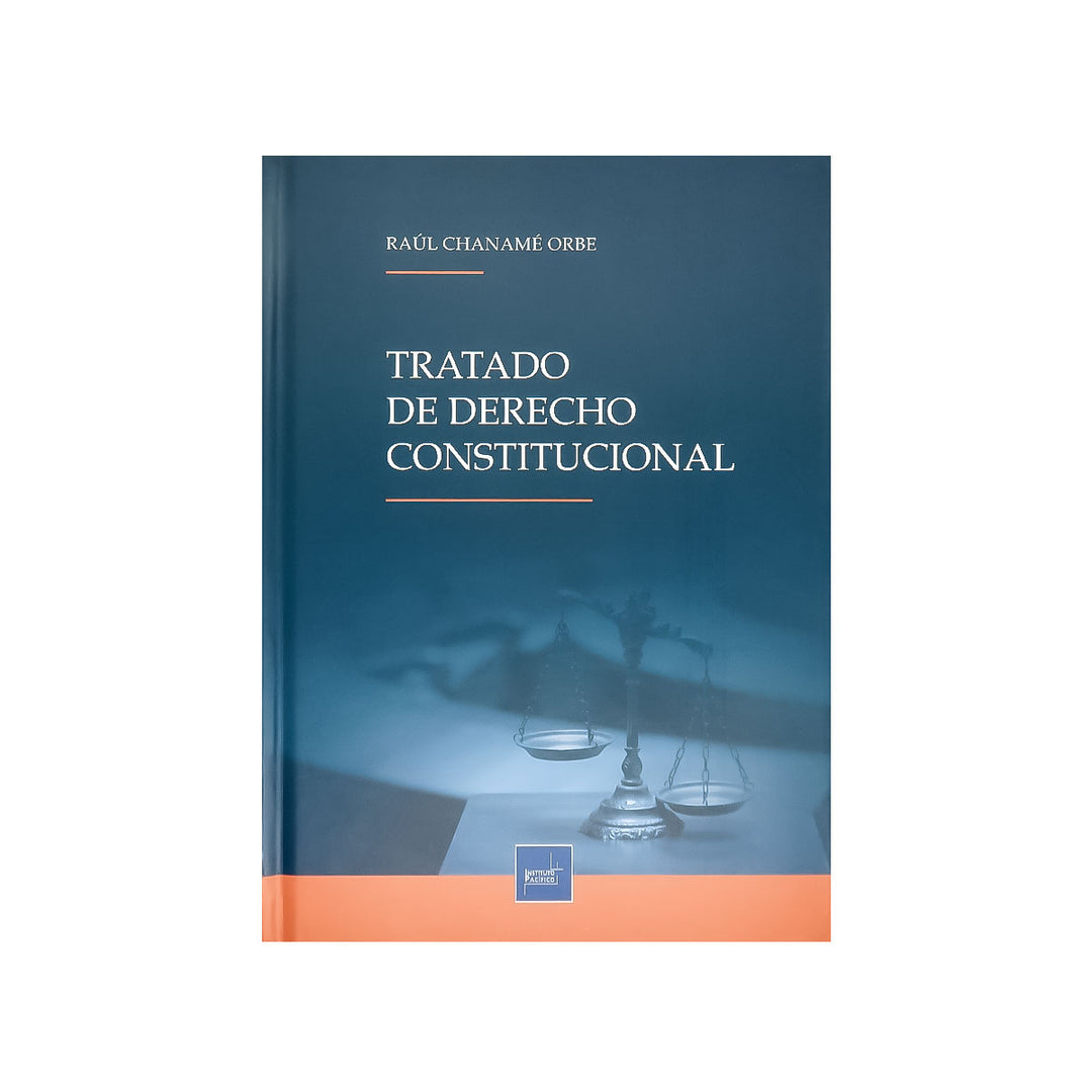 Cubierta del libro Tratado de Derecho Constitucional.