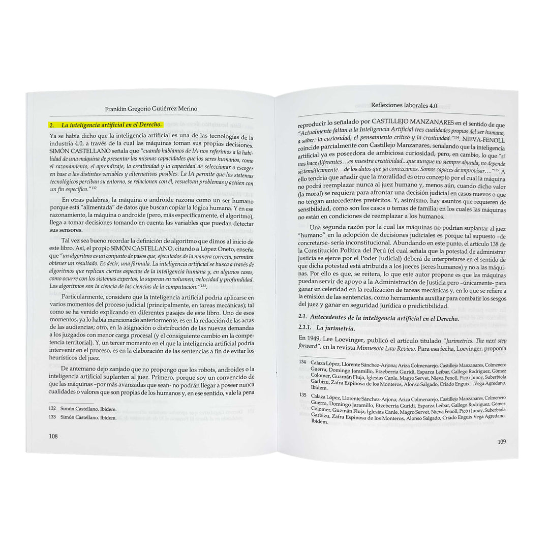 Reflexiones Laborales 4.0: Derecho Laboral en la Cuarta Revolución Industrial