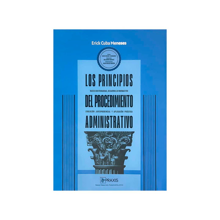 Cubierta del libro Los Principios del Procedimiento Administrativo.