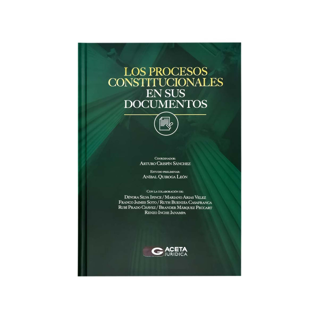 Cubierta del  libro Los Procesos Constitucionales en sus Documentos.