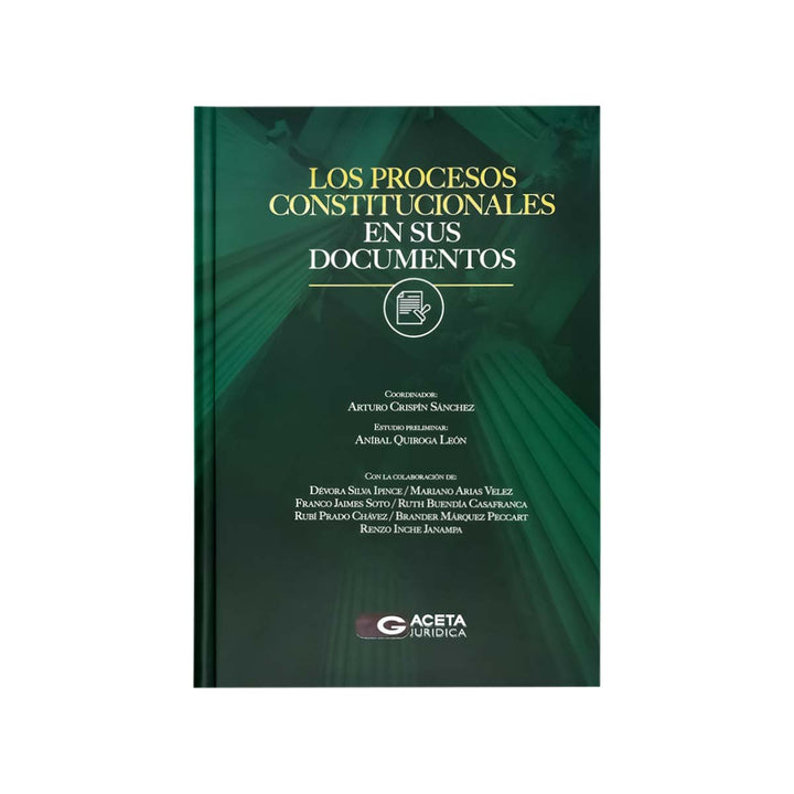 Cubierta del  libro Los Procesos Constitucionales en sus Documentos.