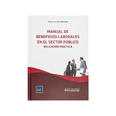 Cubierta del libro Manual de Beneficios Laborales en el Sector Público.