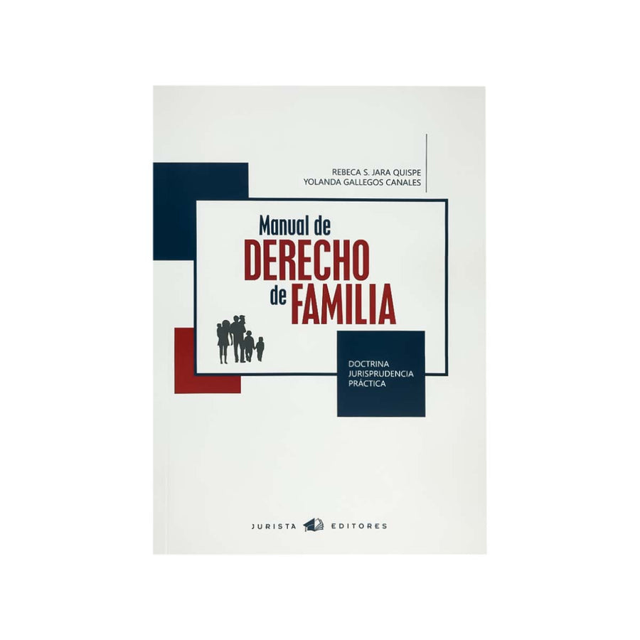 Cubierta del  libro Manual de Derecho de Familia.