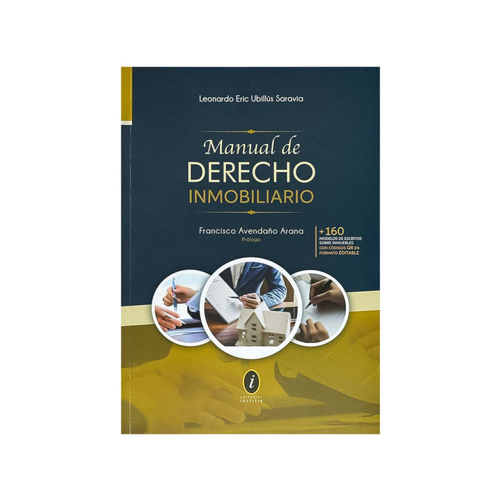 Cubierta del libro Manual de Derecho Inmobiliario.