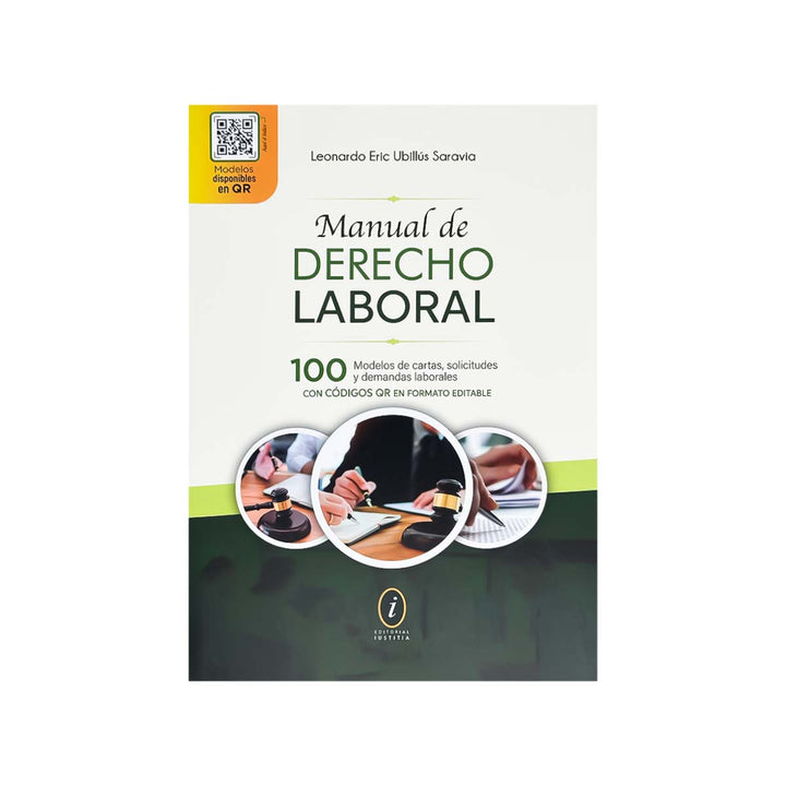 Cubierta del libro Manual de Derecho Laboral.