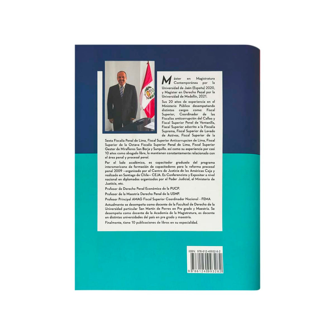 Contracubierta del libro Manual de Derecho Penal.