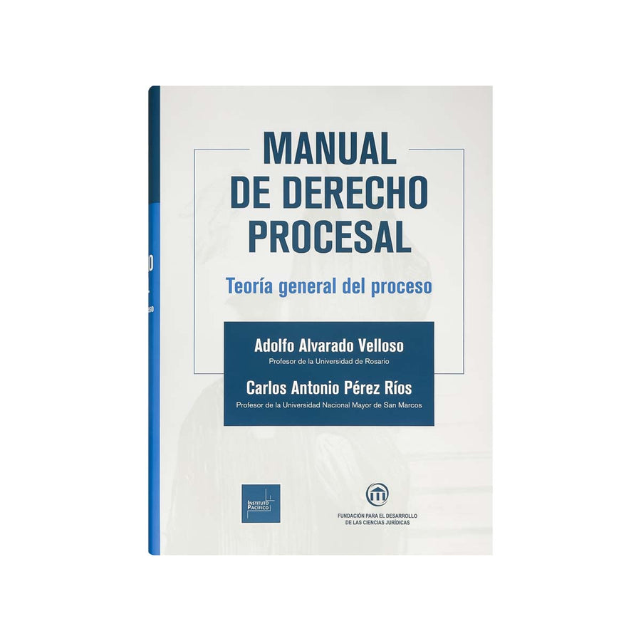 Cubierta del libro Manual de Derecho Procesal.