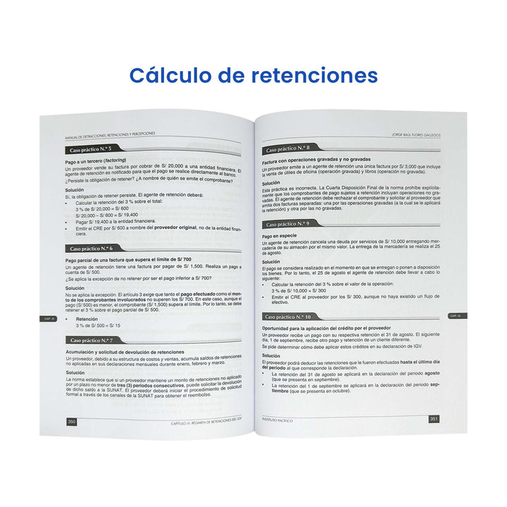 Manual de Detracciones, Retenciones y Percepciones