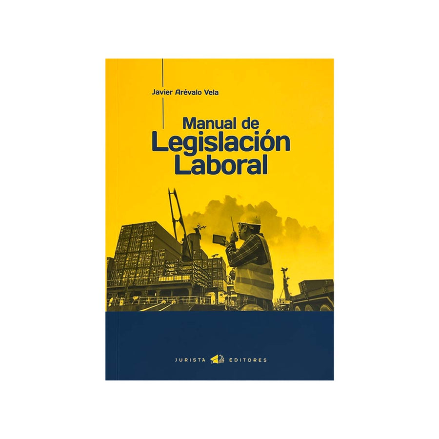 Cubierta del libro Manual de Legislación Laboral.