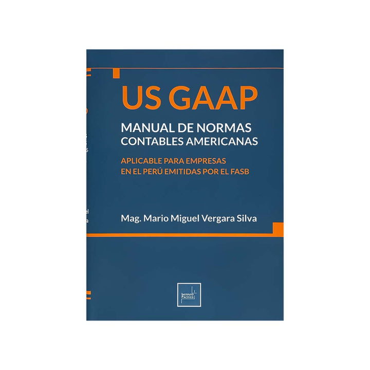 Cubierta del libro Manual de Normas Contables Americanas.