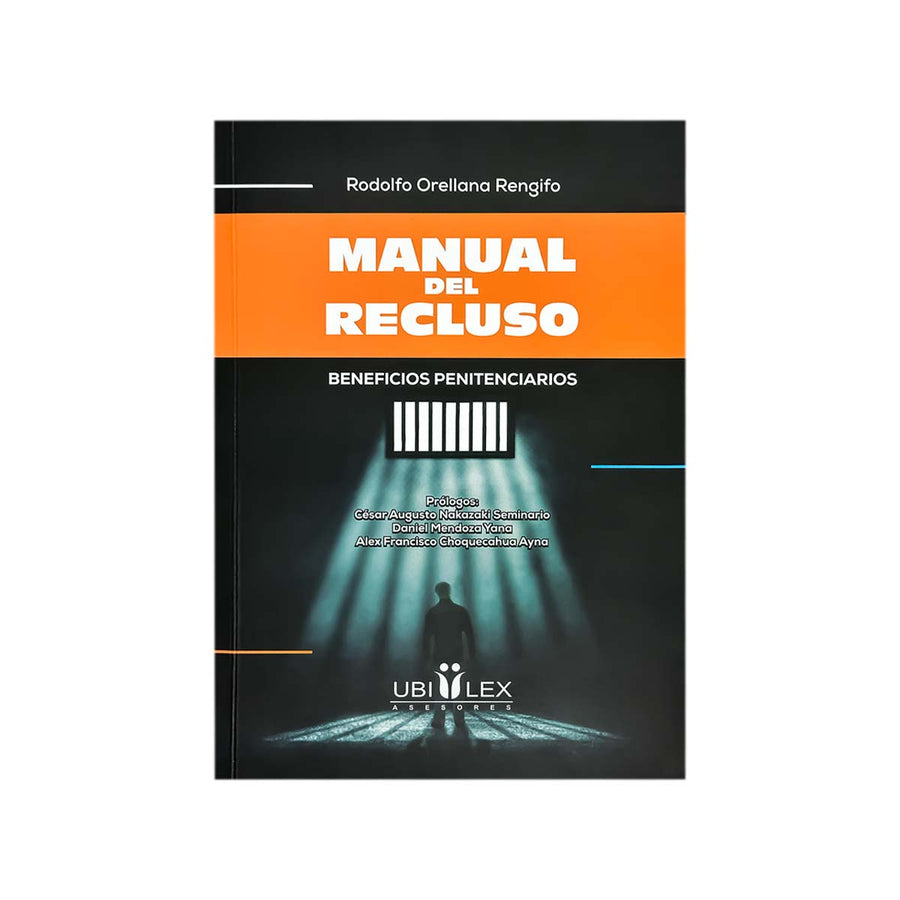 Cubierta del libro Manual del Recluso 2022.