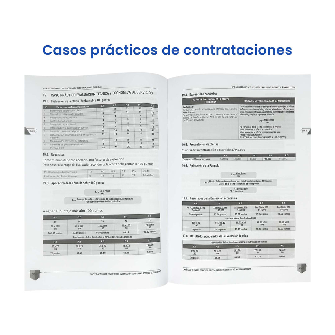 Manual Operativo de Contrataciones Públicas 2025: Comentarios, Casos Prácticos y Cuadros Explicativos