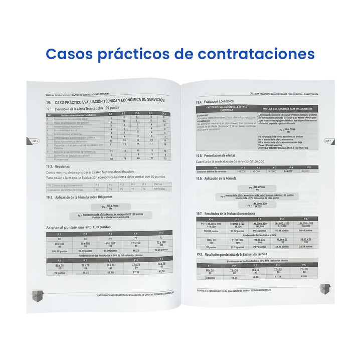 Manual Operativo de Contrataciones Públicas 2025: Comentarios, Casos Prácticos y Cuadros Explicativos