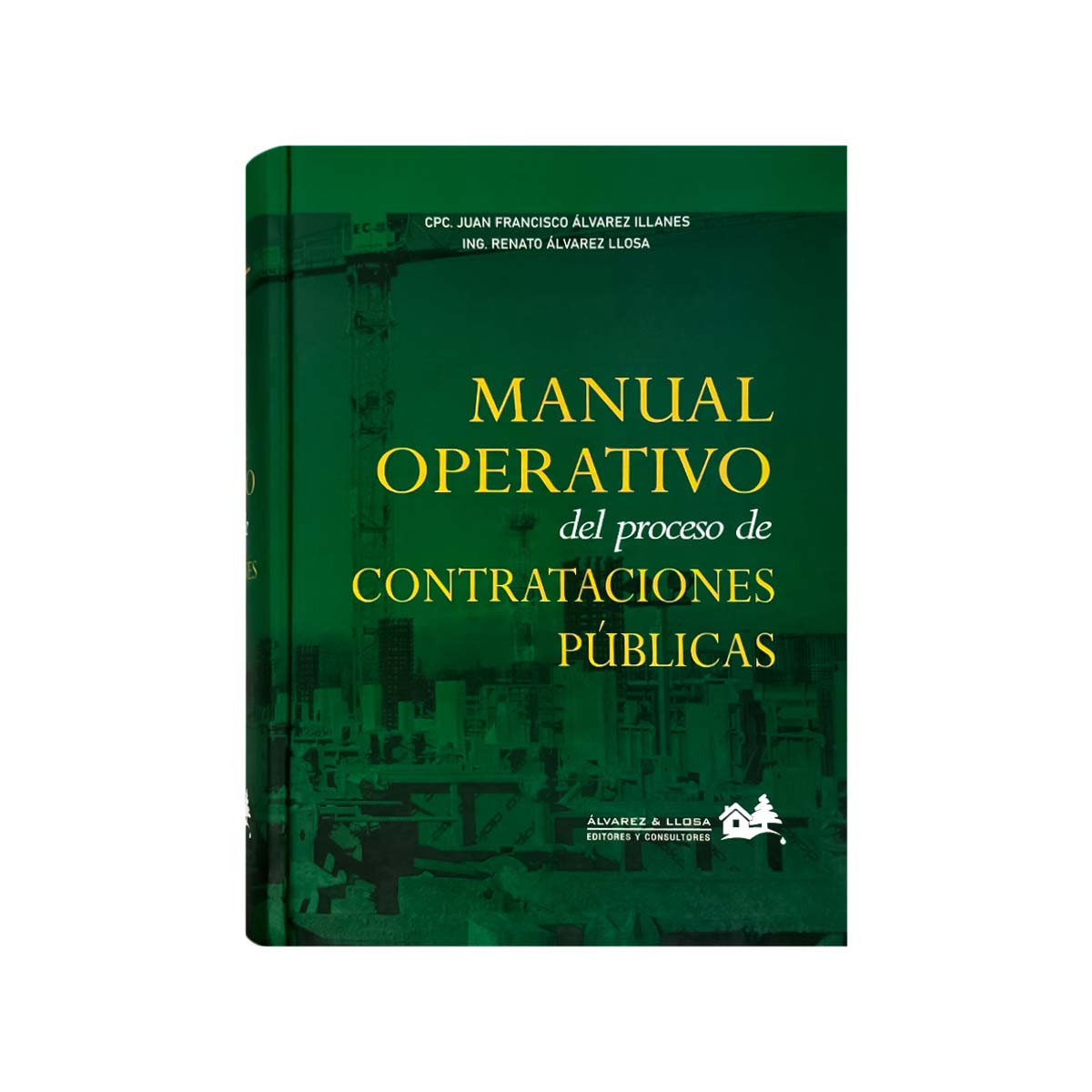 Cubierta del libro Manual Operativo del Proceso de Contrataciones Públicas. 