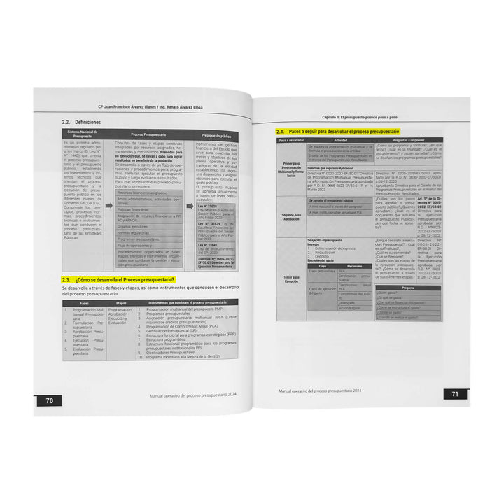 Manual Operativo del Proceso Presupuestario 2024