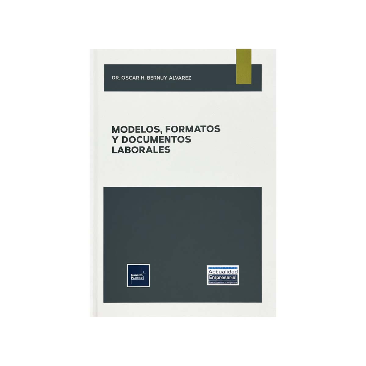 Cubierta del libro Modelos, Formatos y Documentos Laborales.