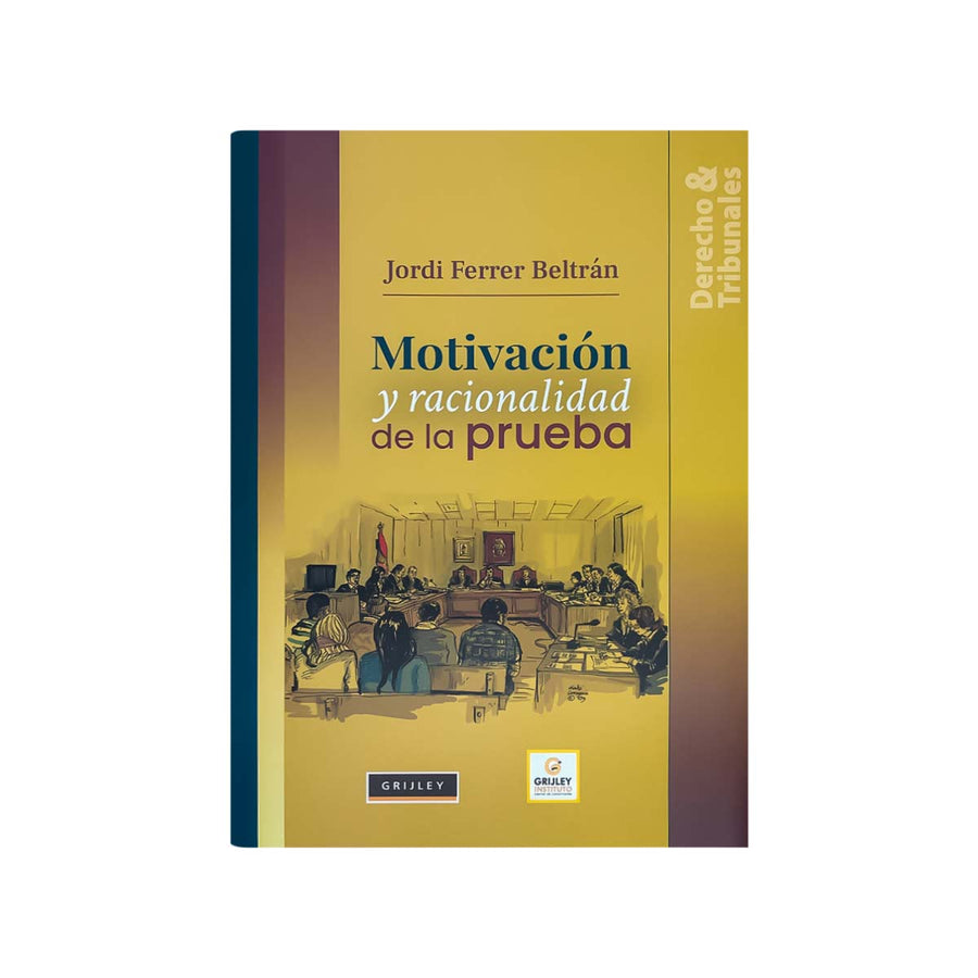 Cubierta del libro Motivación y Racionalidad de la Prueba.