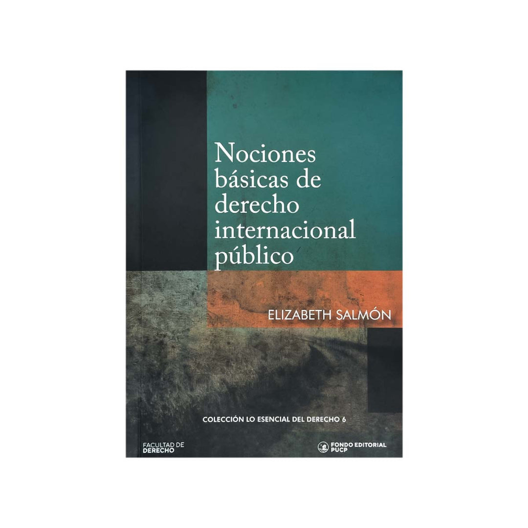 Cubierta del libro Nociones Básicas de Derecho Internacional Público.