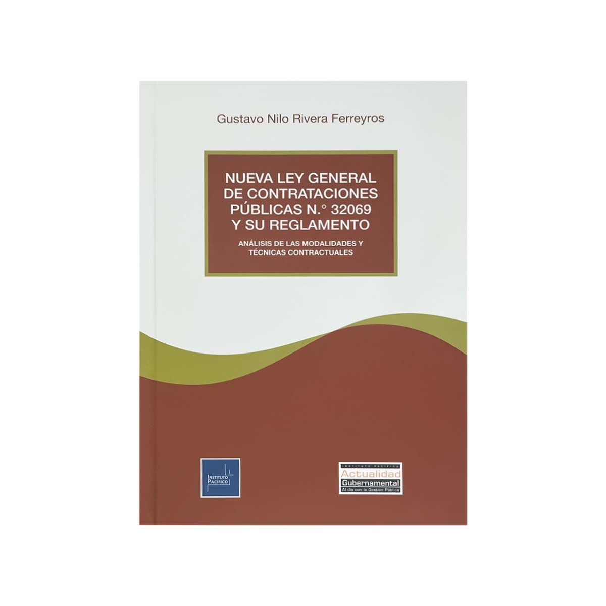 Cubierta del libro Nueva Ley General de Contrataciones Públicas N.º 32069 y su Reglamento.