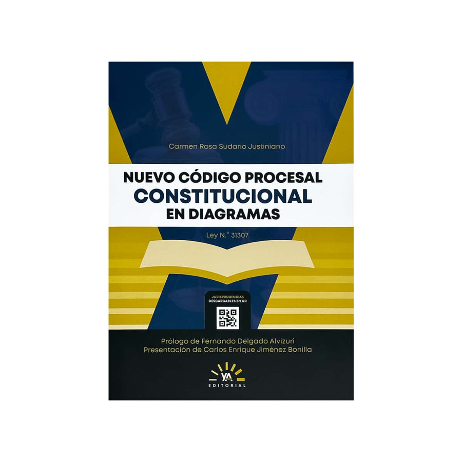 Cubierta del libro Nuevo Código Procesal Constitucional en Diagramas.